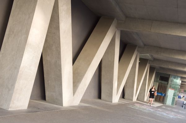 SMAC Concrete pillars