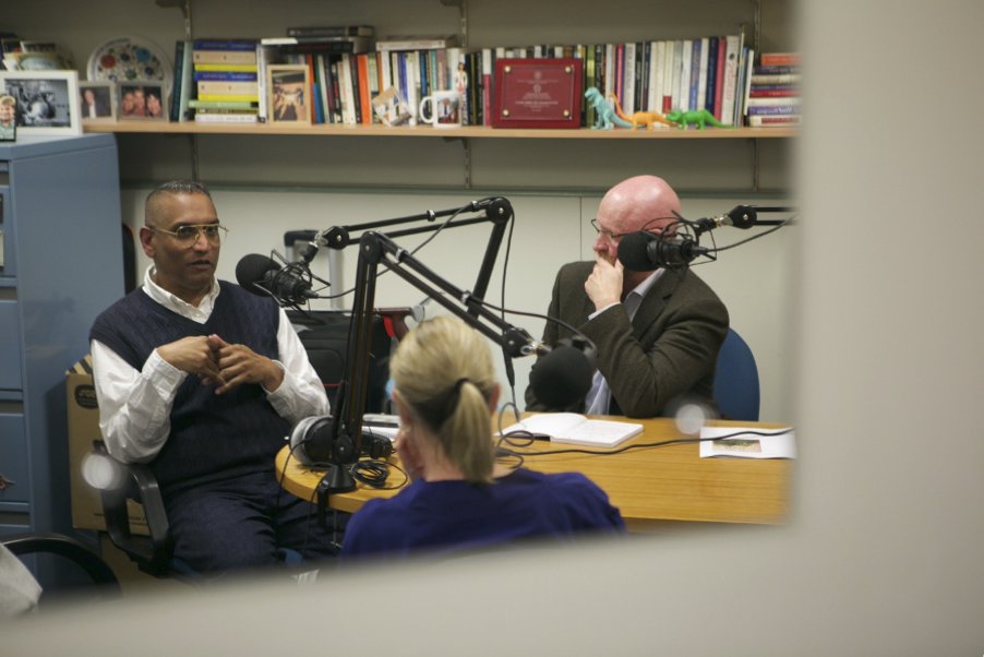 Podcast interview recording for ‘brain and consciousness module’ featuring David, Gary and University of Melbourne Professor Kate Drummond (AM)Links to an external site., Neurosurgery Editor of the Journal of Clinical Neuroscience and Chief Examiner in Neurosurgery for the Royal Australasian College of Surgeons (image courtesy LE).