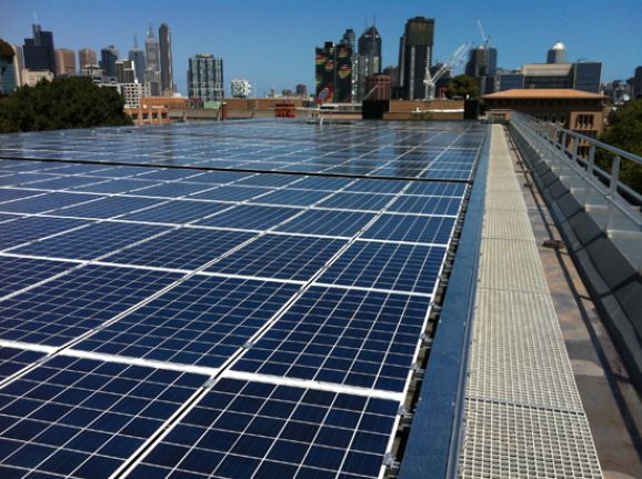 Renewable energy - solar panels