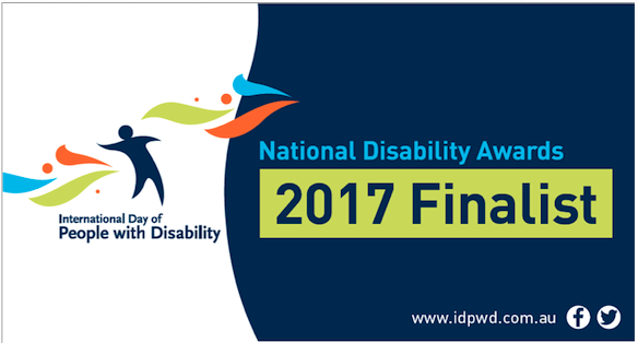 Image of National Disability Awards logo.