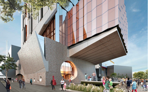 Artist's impression of the new Ian Potter Southbank Centre.