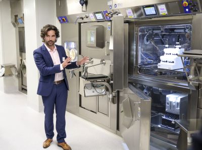 Cyclotek’s Director of Operations & Facilities, Joshua Seale, who led the design and delivery of the Laboratory for Advanced Radiochemical Science (LARS). 