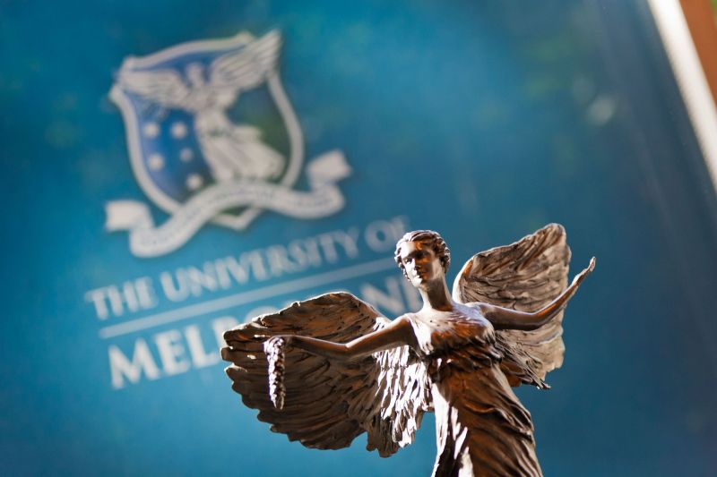Image of the University of Melbourne logo.