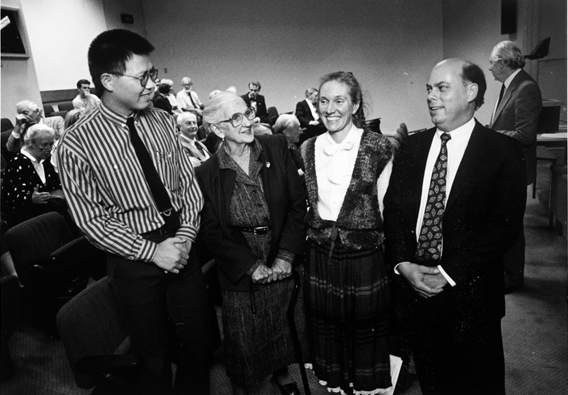 Fig 18: Ellis Stones Award including Dame Elizabeth Murdoch, (2003.0003.02182) Ellis Stones Award including Dame Elizabeth Murdoch, (2003.0003.02182)