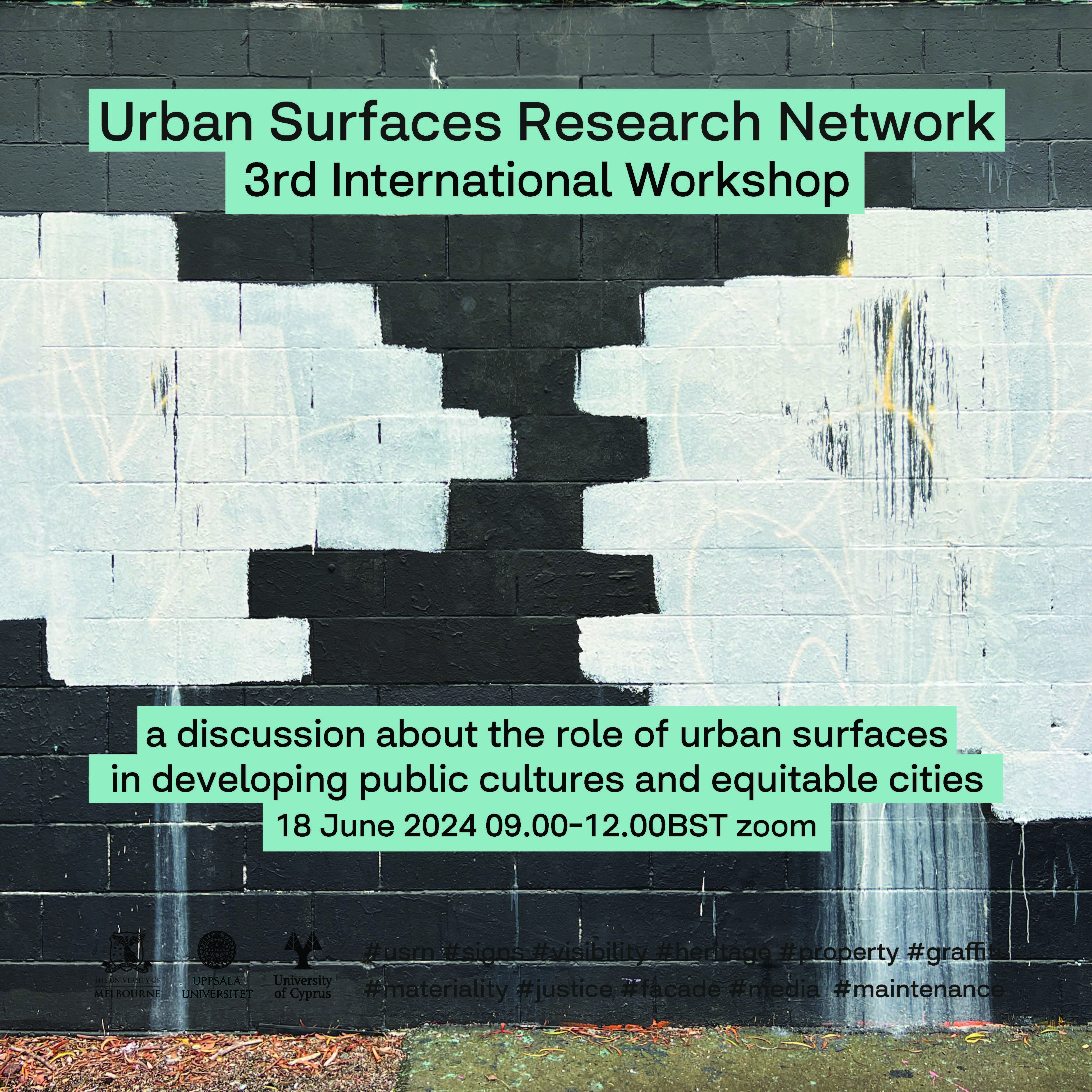 Urban Surfaces Research Network Workshop Poster