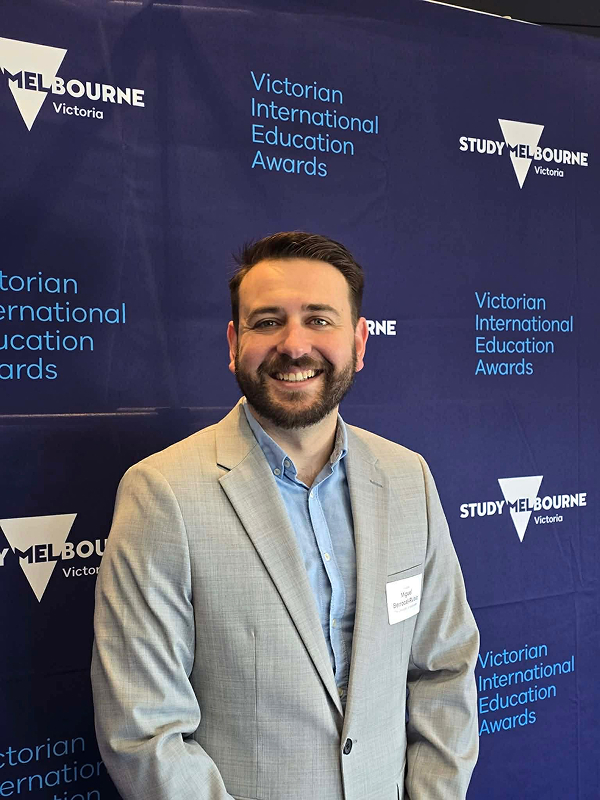 Miguel was nominated for International Student of the Year 2025 by the Victorian government.
