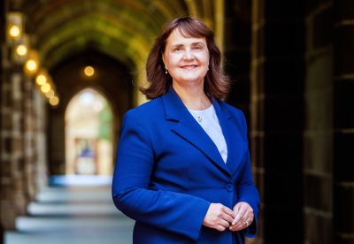 Professor Carolyn Evans, Vice-Chancellor of the University of Melbourne. Picture: Aaron Francis.