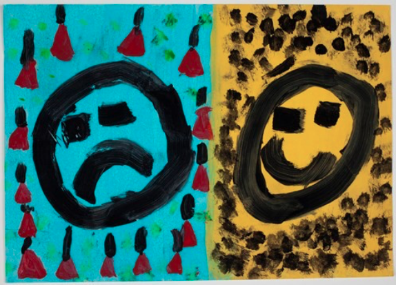 Emotions depicted in a painting - Children's voices in contemporary Australia symposium