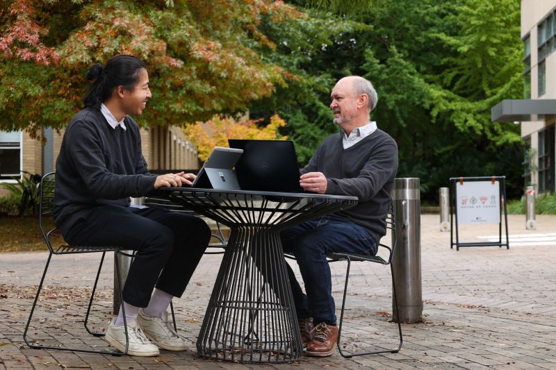 Owen Huang and Denis Dowling