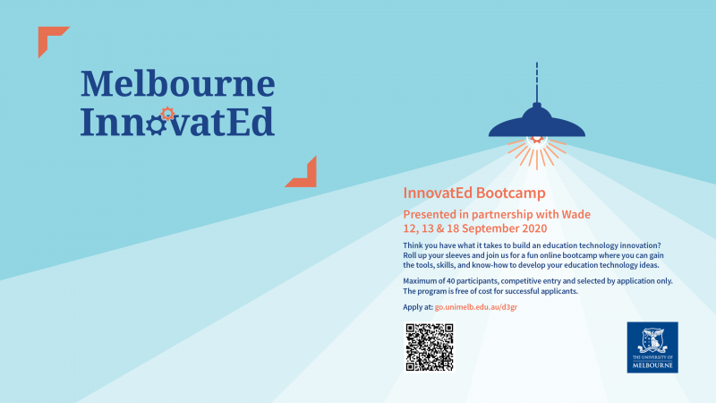 Melbourne InnovatEd bootcamp September 2020