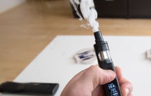 Image of vaping. 