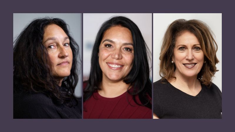 Associate Professor Te Kawehau Hoskins, Adjunct Professor Janine Mohamed, Dr Helen Szoke AO 