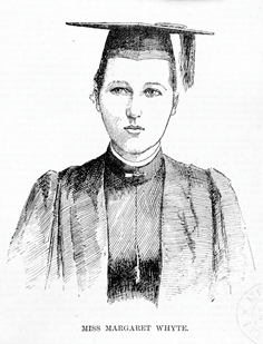 MISS MARGARET WHYTE. [picture]. (December 1891). Courtesy State Library Victoria