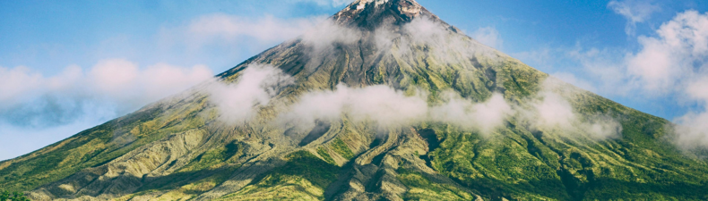 Image of mountain in Philippines