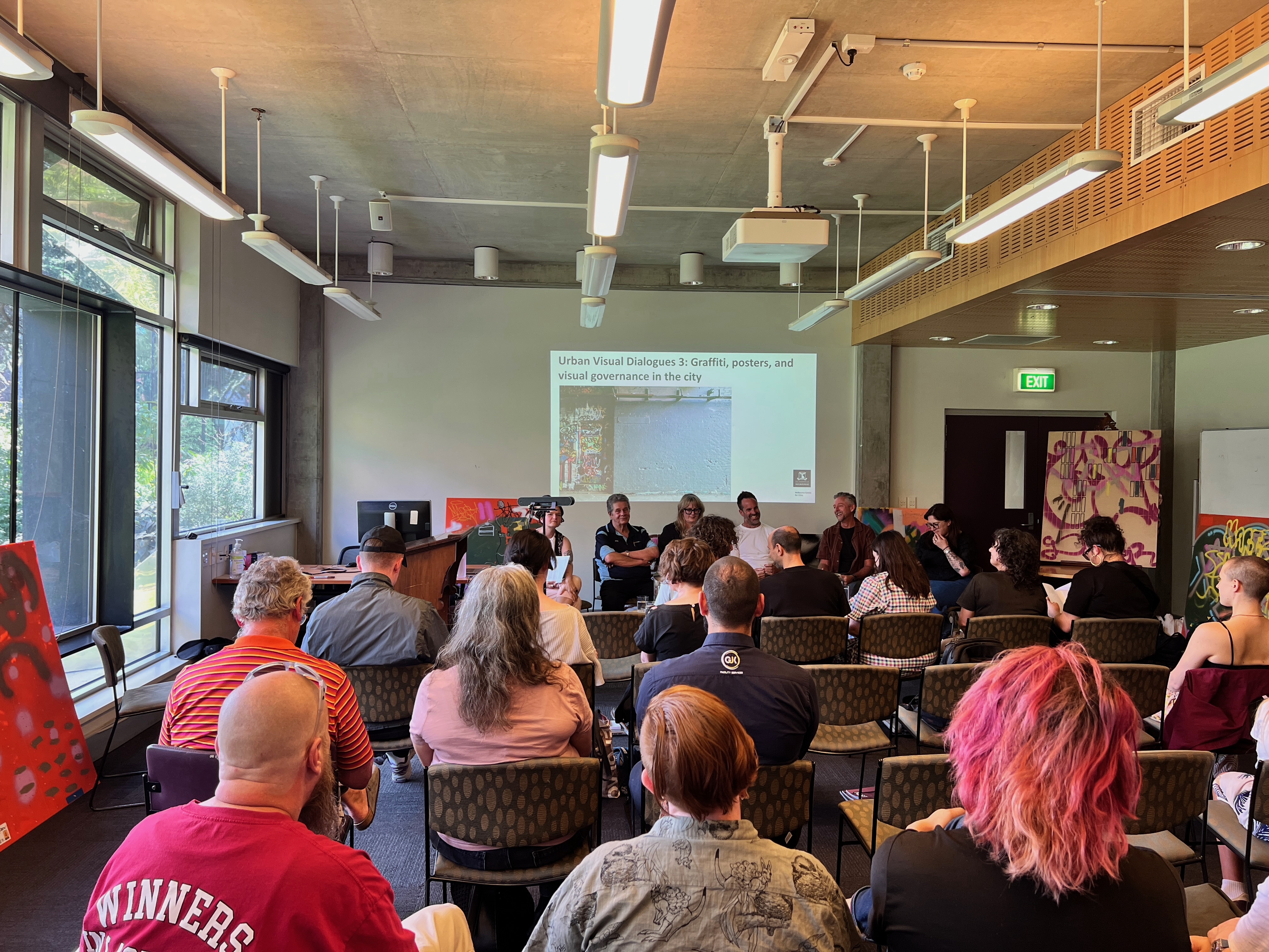 Photo of the Urban Visual Dialogues 3 Panel