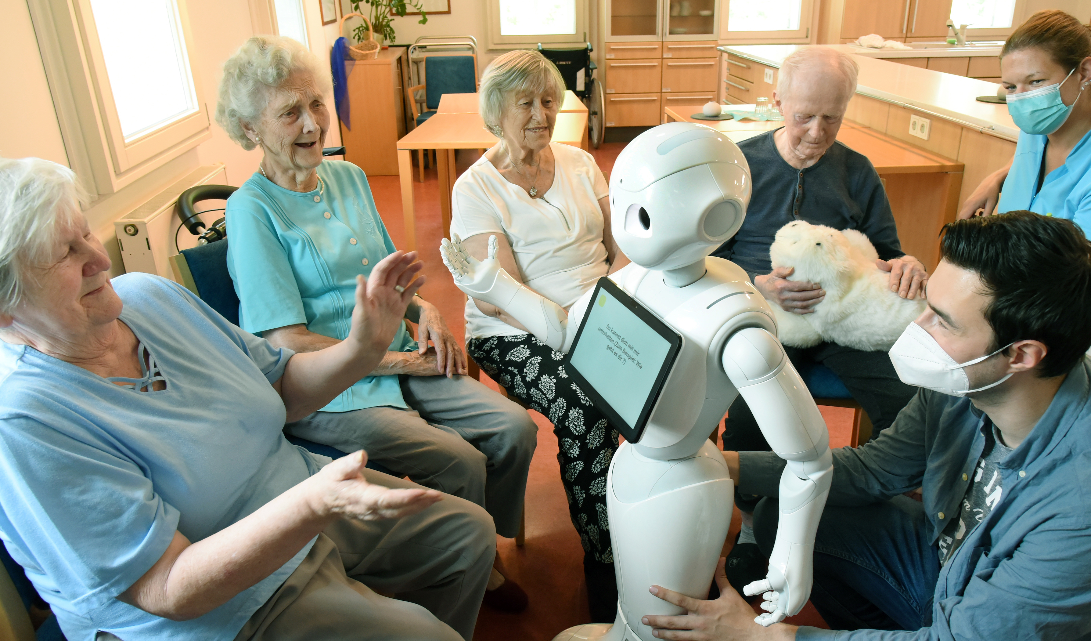 Are Robots The Answer For Aged Care During Pandemics?