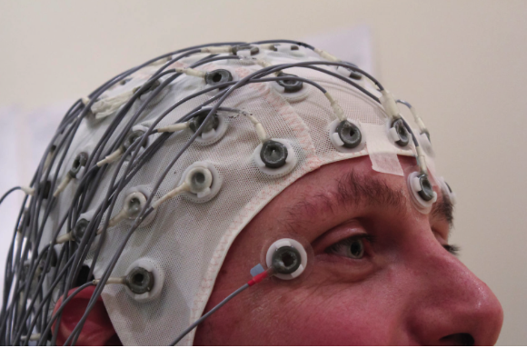 Epilepsy Centre Without Walls - testing on a patient.
