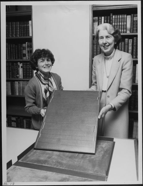 Mary Lugton (right)