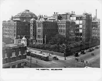Melbourne - Queen Victoria Hospital [Undated]. , 1901