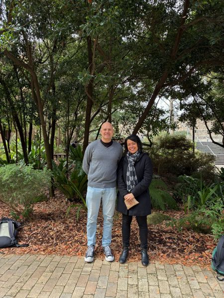 Dr Simon Coghlan and Dr Jacinthe Flore