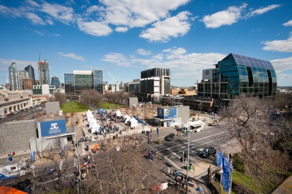 University Square Aerial view