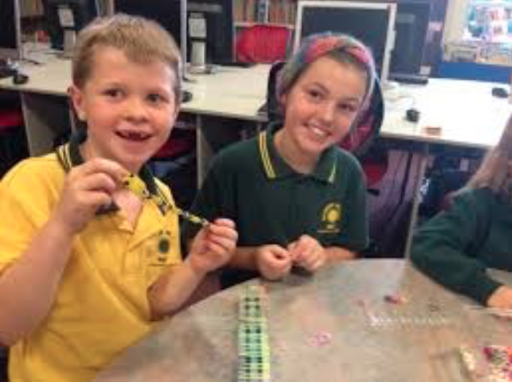 Young students in a classroom