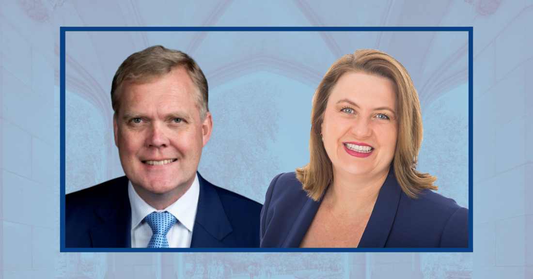 Former Speaker of the House of Representatives Tony Smith and the Mayor of Ipswich, Teresa Harding