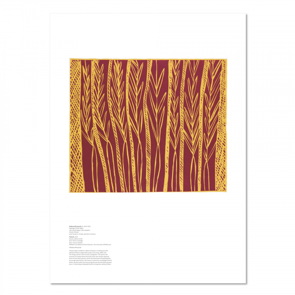 The Art of Healing: Mulkuṉ Wirrpanda - Fine Art Poster