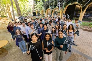 2025 Chancellor's Scholars. Image: Peter Casamento