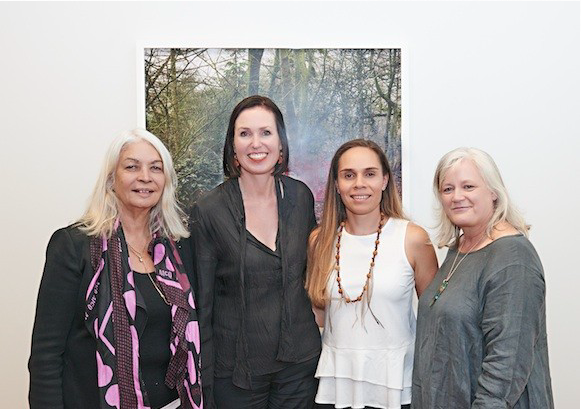 Image of Professor Marcia Langton, Dr Rebecca Coates, Belinda Briggs and Mary Robb.