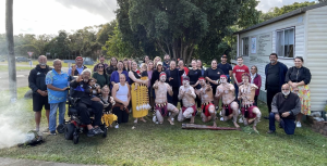 2023 Atlantic Fellows learning on Tjerrangerri / Minjerribah Country hosted by Minjerribah Moorgumpin (Elders-In-Council) Aboriginal Corporation, North Stradbroke Island, Queensland.