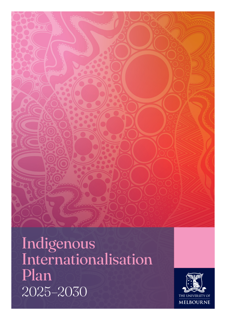 UOM Indigenous Internationalisation Plan Cover