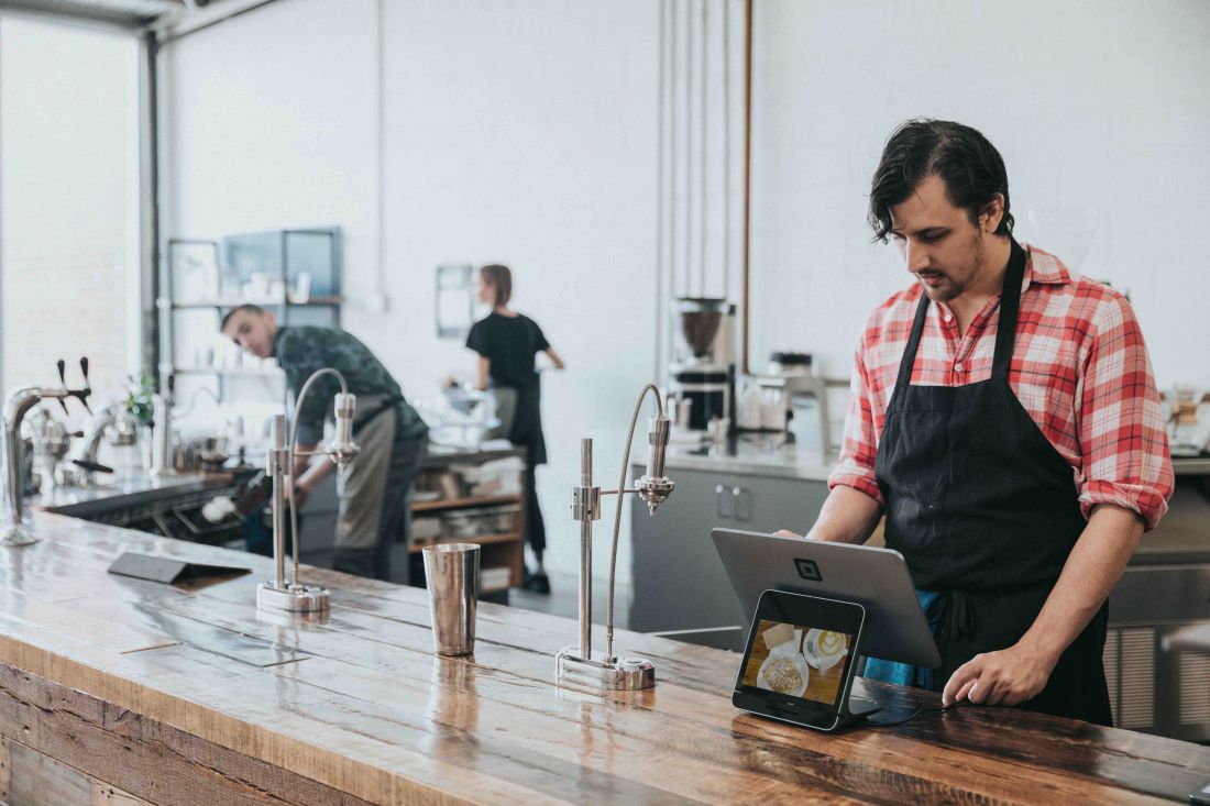 Cafe workers