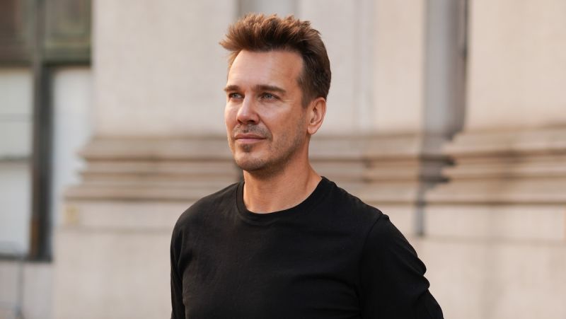 Exiled journalist Mikhail Zygar.