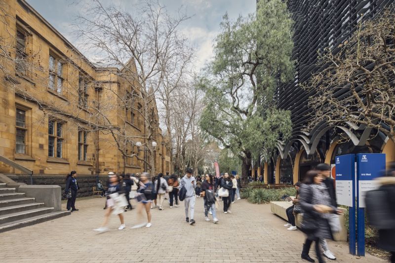Faculty of Arts students at the University of Melbourne