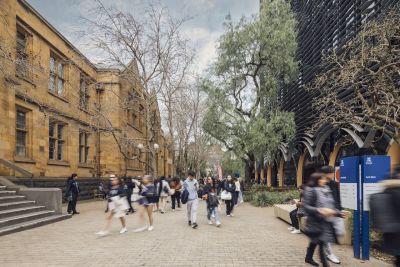 Faculty of Arts students at the University of Melbourne 