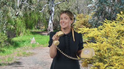 Series co-creator Dr Lily O’Neill in episode one of Climate Kids Series 2.