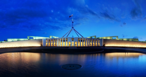 Photo of Parliament House, Canberra