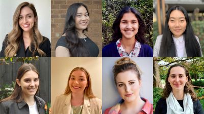 A collage of headshots of the New Colombo Plan Scholars