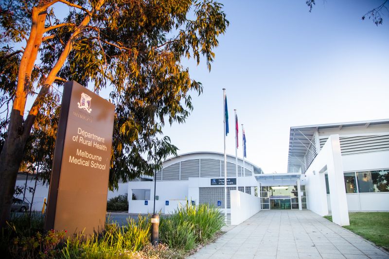 Image of the Department of Rural Health building in Shepparton