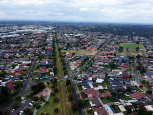 The Maroondah aqueduct Linear Reserve in Reservoir, Victoria. Image credit: OFFICE
