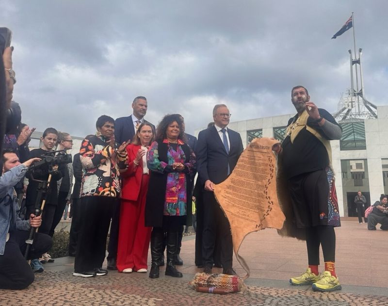 Image for National Walk for Truth reaches Parliament House