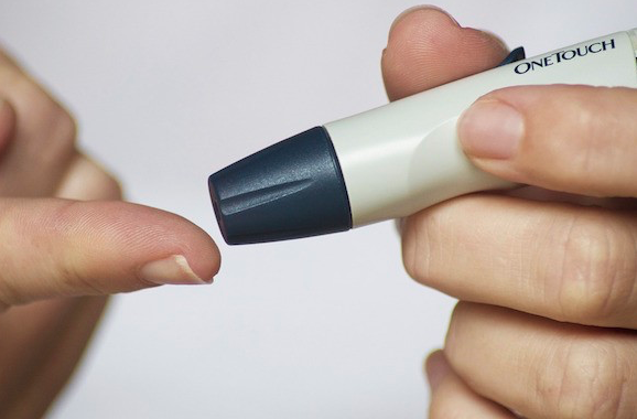 Insulin checking blood test