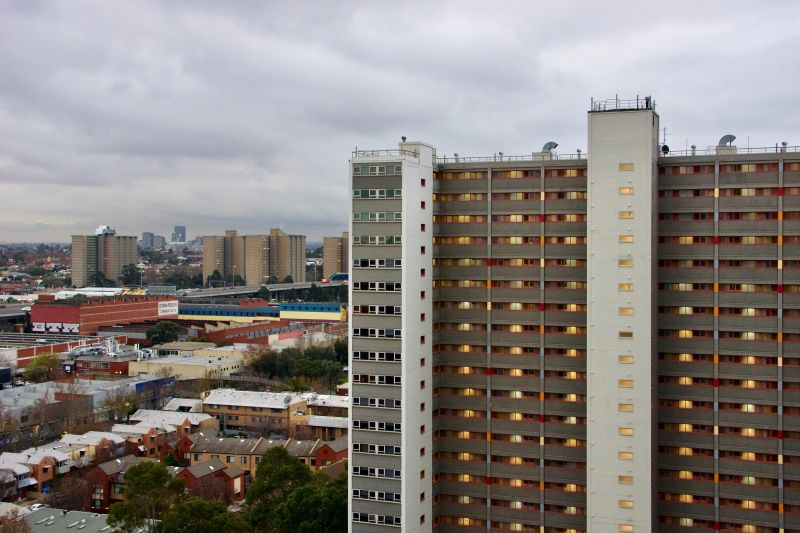 Melbourne housing tower image