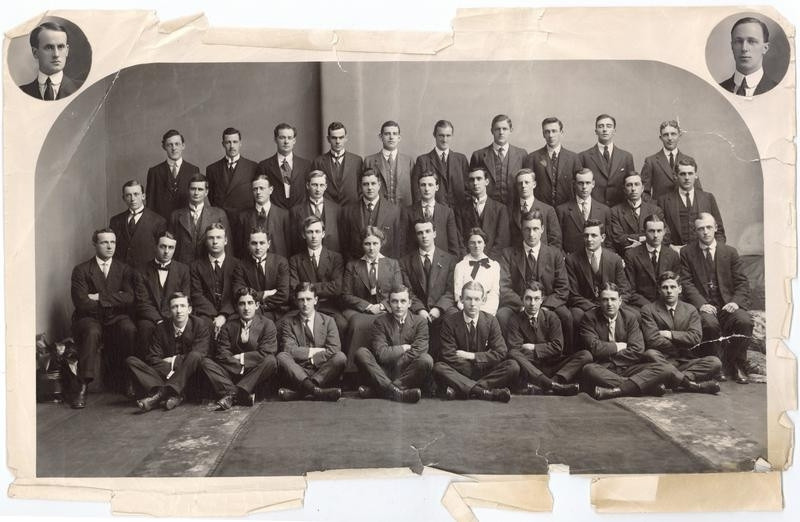 David Bickart's class photo from 1915