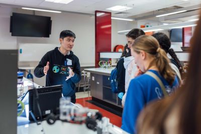 Open Day attendees will be able to explore the University’s plethora of study options, tour state-of-the-art labs, visit student accommodation and participate in hands-on creative workshops. Image: Michael Kai Photography 