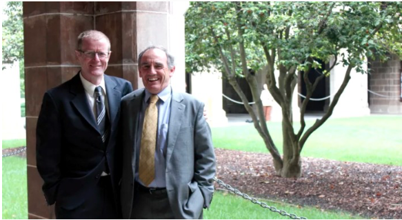 Professor Jamie Rossjohn (Monash University) and Professor Jim McCluskey (University of Melbourne)