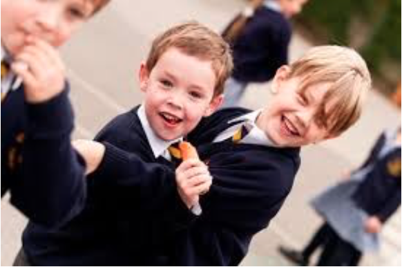 Image of schoolchildren playing.