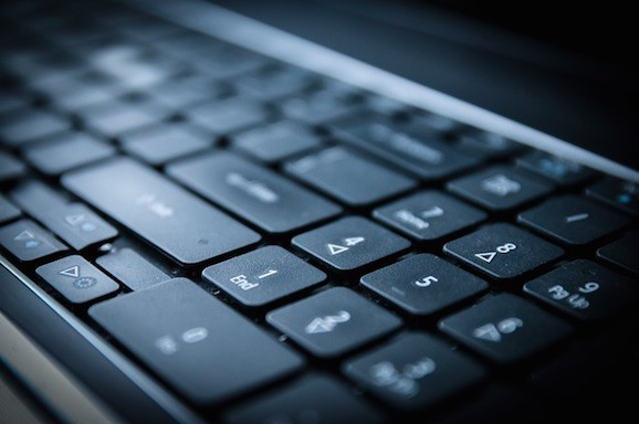 Close up of keyboard