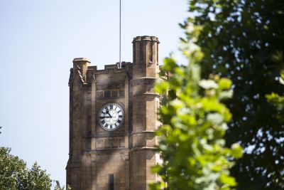 Melbourne University clock tower